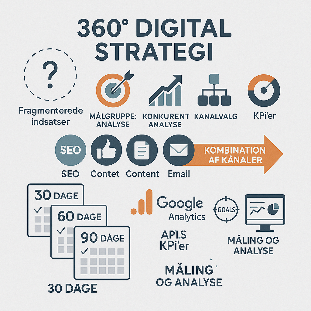 Strategi for digital vækst: hvordan små virksomheder planlægger en trafik- og konverteringsstrategi