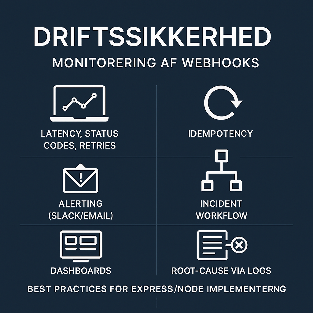 Webhook monitorering: sådan finder du fejl før kunderne gør