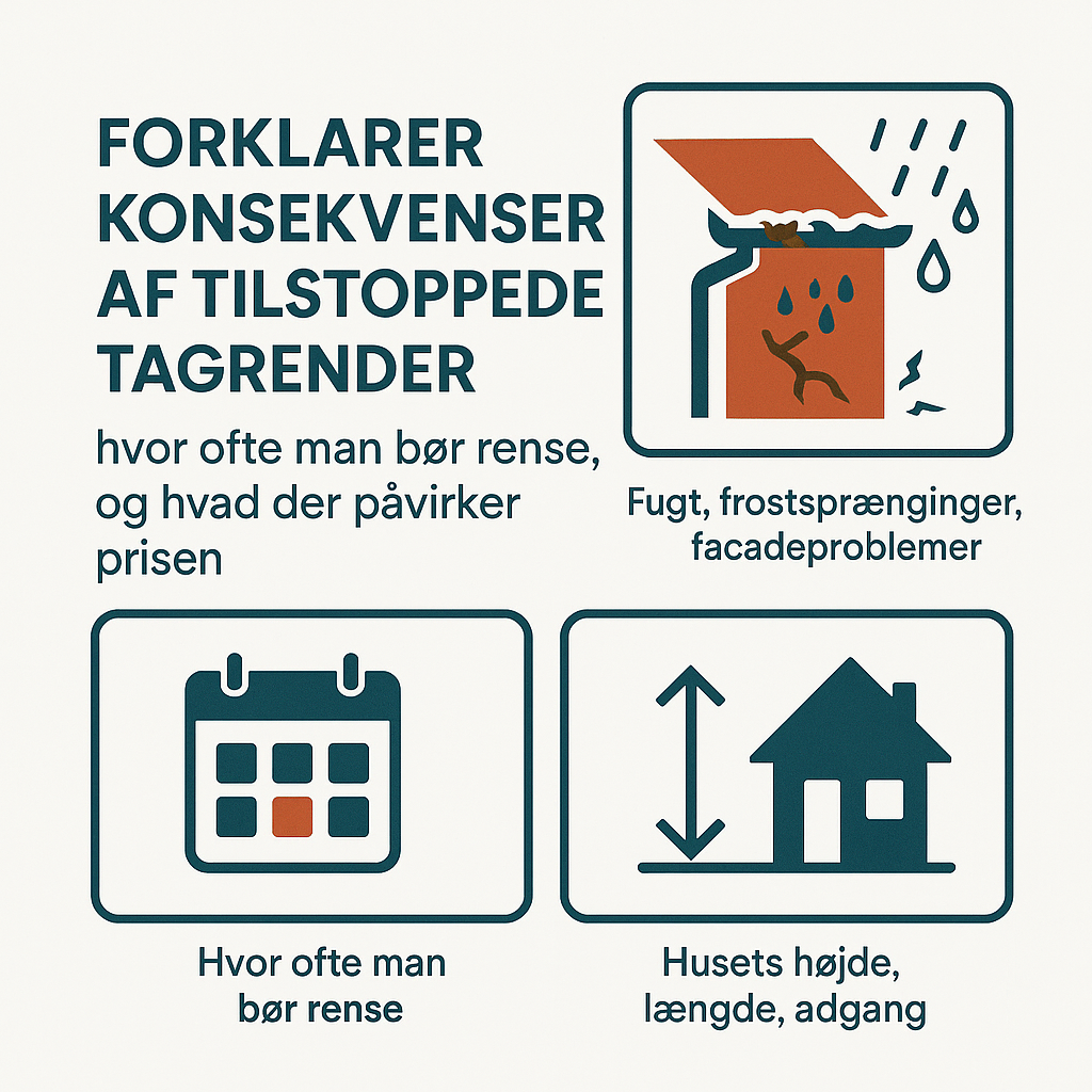 Tagrenderens: derfor bør du rense tagrender før skaderne kommer (prisfaktorer og tjekliste)